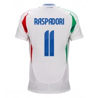 Italia Giacomo Raspadori #11 Bortedrakt EM 2024 Kortermet